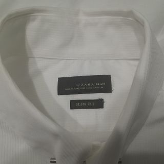 Camisa Zara Slim Fit Talla S Rayas Finas