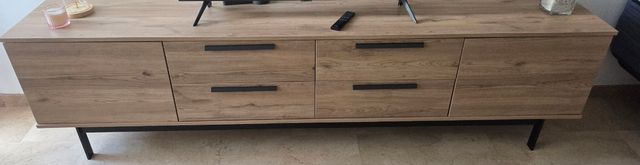 Mueble comedor madera y metal