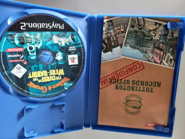 Juego PS2 Wallace y Gromit: The Curse of the Were