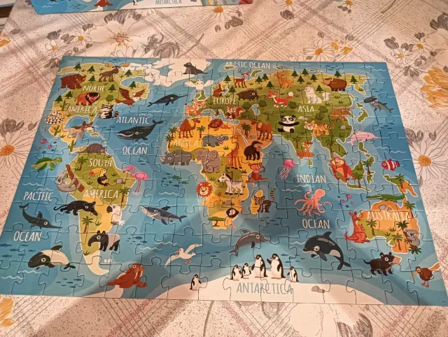 Puzzle Educa Mapa del Mundo 150 Piezas