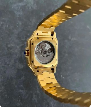 Seiko Mod "Santos" Dorado