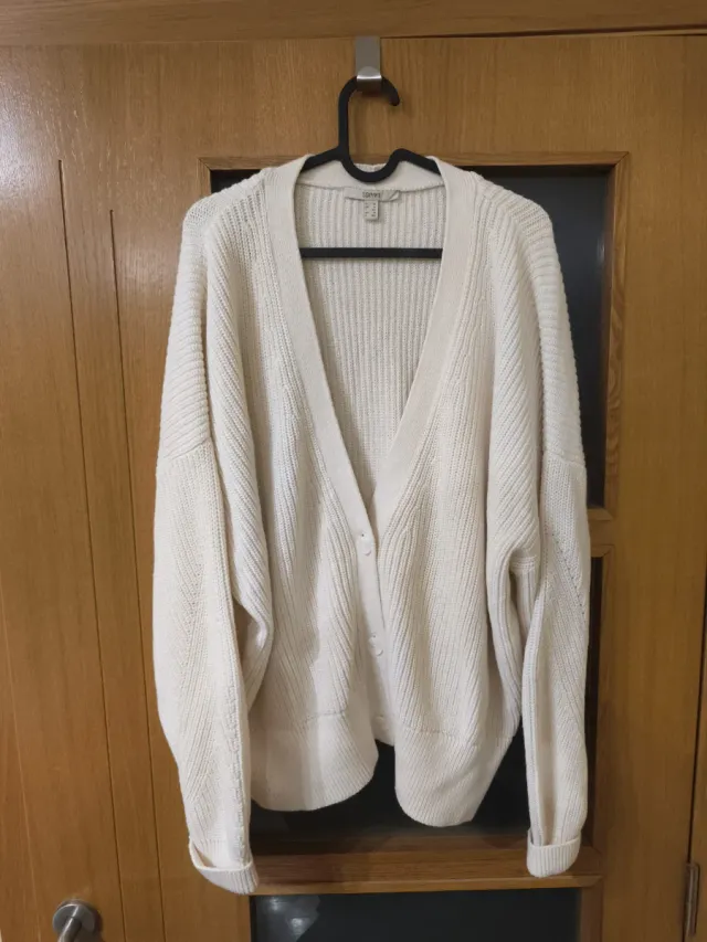 Chaqueta punto Esprit Beige Talla XL