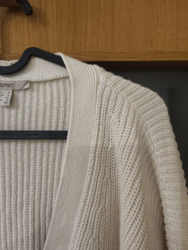 Chaqueta punto Esprit Beige Talla XL