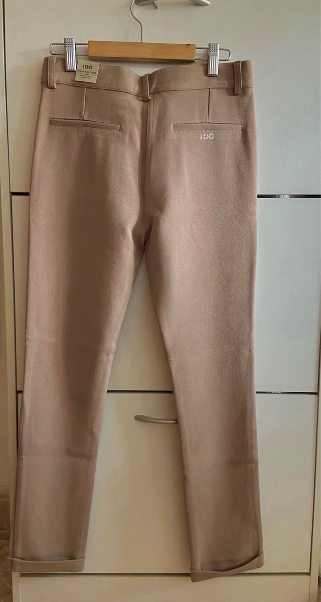 Pantalones beige vestir talla 12 años