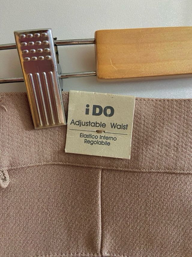 Pantalones beige vestir talla 12 años