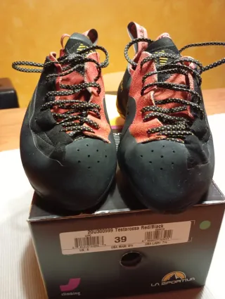 Pies escalada La Sportiva Testarossa Red/Black