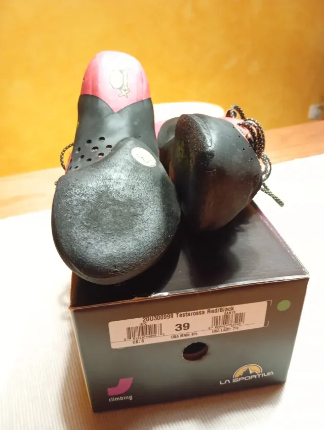 Pies escalada La Sportiva Testarossa Red/Black
