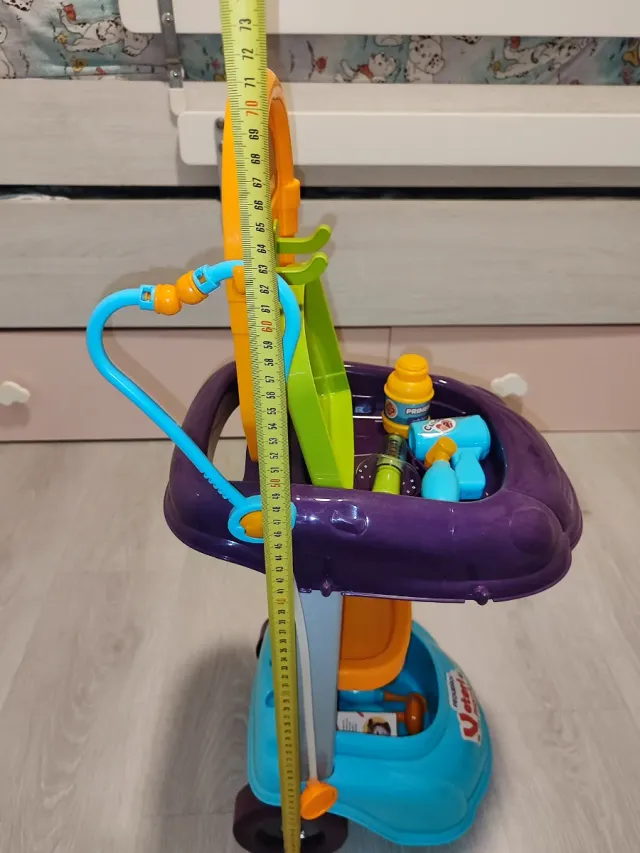 Centro Móvil Veterinario Juguete 18 Piezas