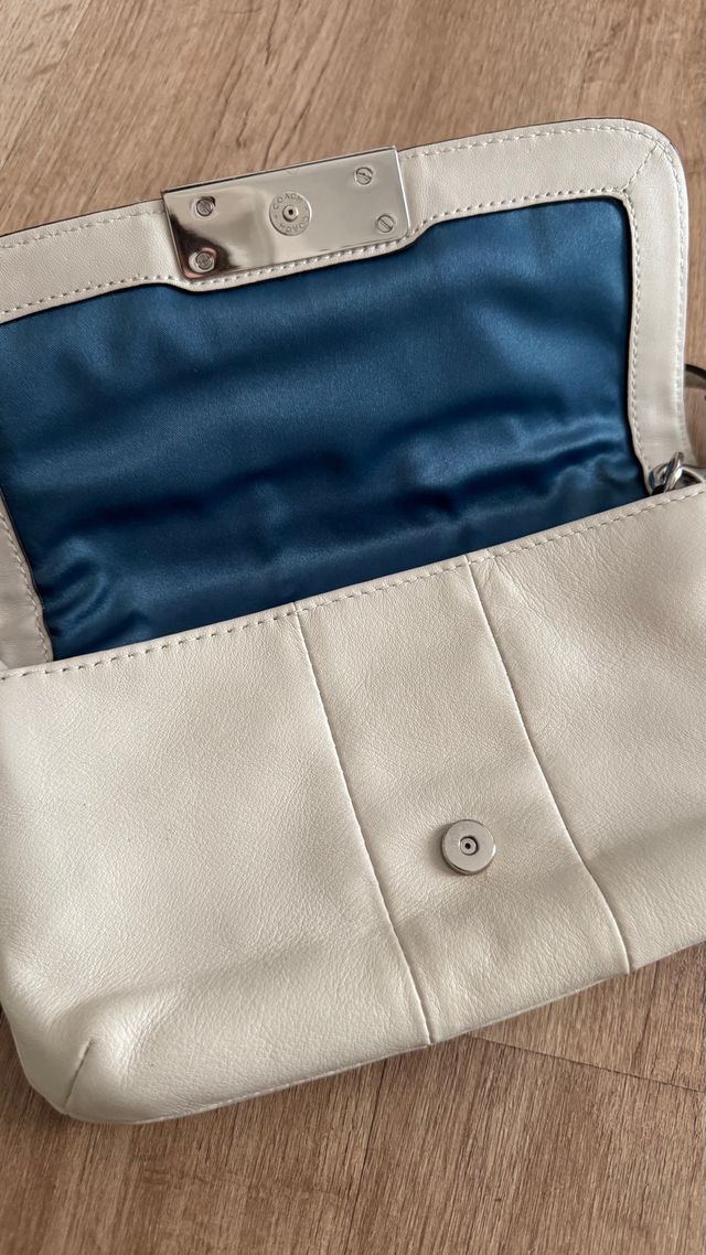 Bolso Coach Couro Branco