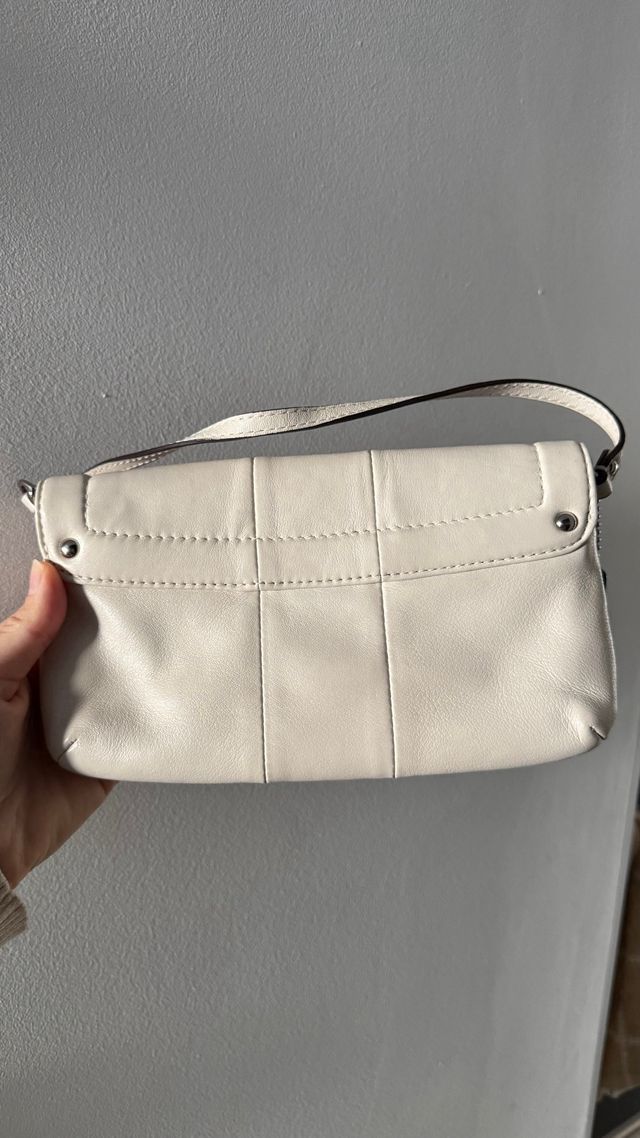 Bolso Coach Couro Branco