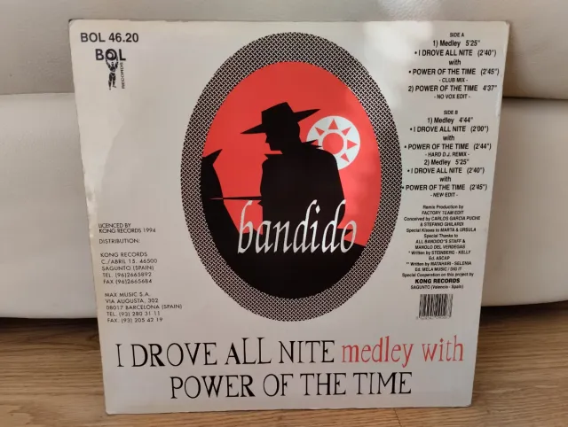 Vinilo Bandido I Drove All Nite