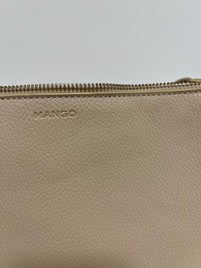 Borsa beige Mango