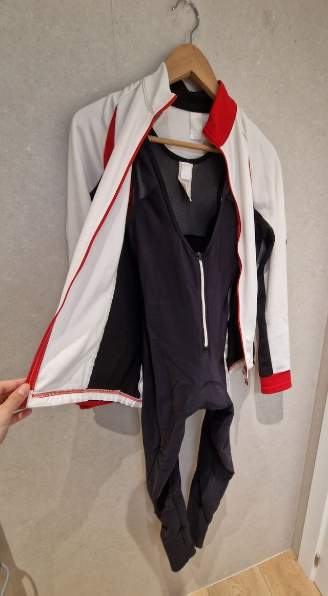 Conjunto Ciclismo Invierno Térmico BTwin Hombre