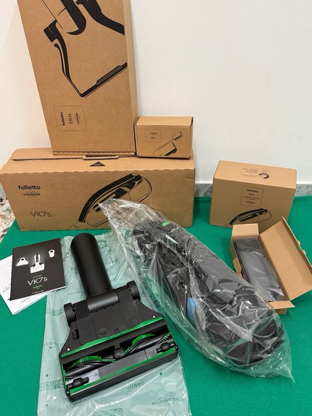 Vorwerk Folletto VK7s black edition nuova