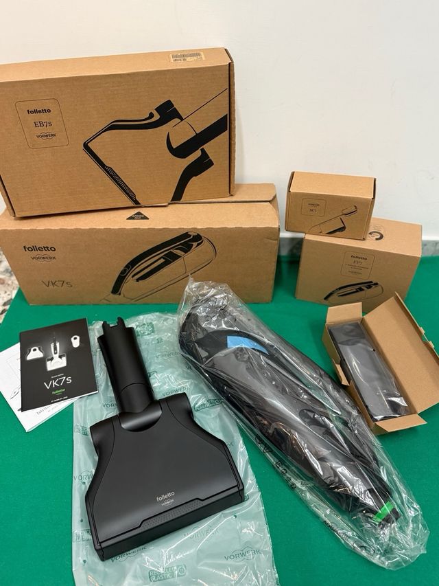 Vorwerk Folletto VK7s black edition nuova