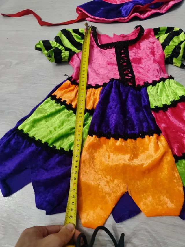 Disfraz Bruja Multicolor Talla Infantil