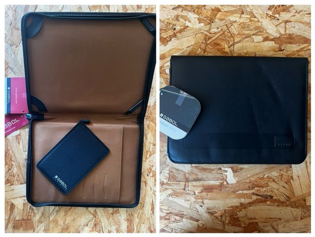 Lote 13. Porta tablet Gabol negro