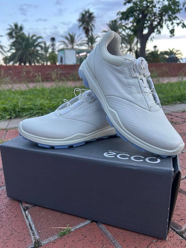 Zapatos Ecco Blancos Mujer Nuevos