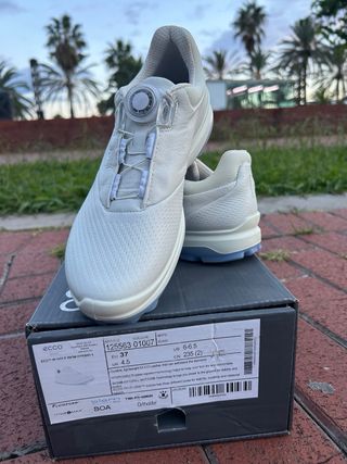 Zapatos Ecco Blancos Mujer Nuevos