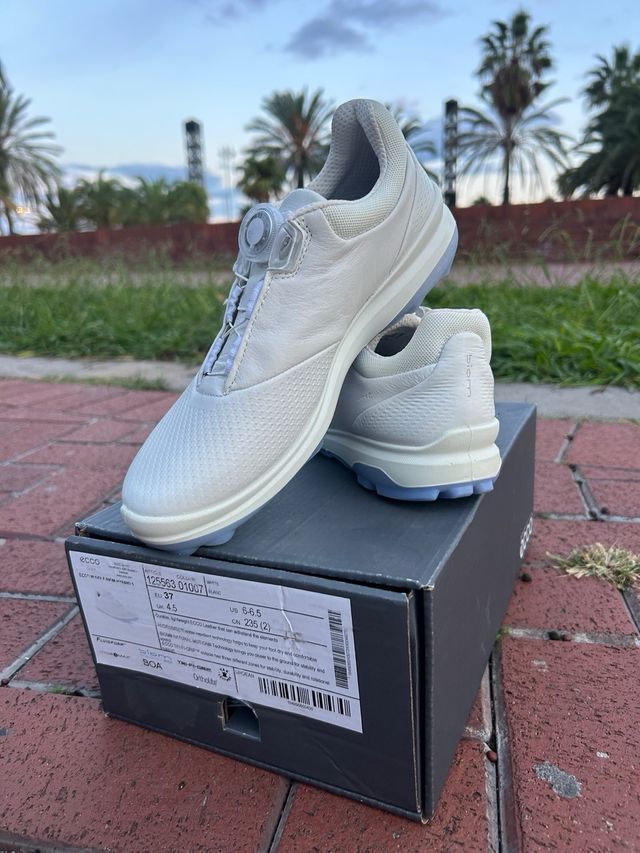 Zapatos Ecco Blancos Mujer Nuevos