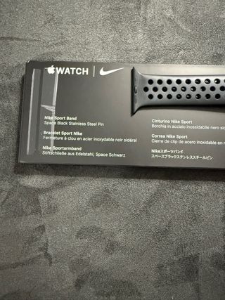 Correa Nike Apple Watch Negra