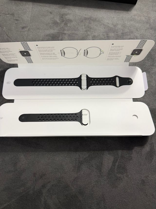 Correa Nike Apple Watch Negra