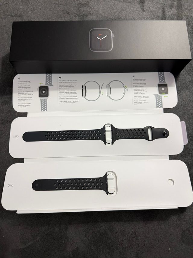 Correa Nike Apple Watch Negra