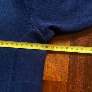 Sudadera Russell Azul Marino Vintage No Capucha L