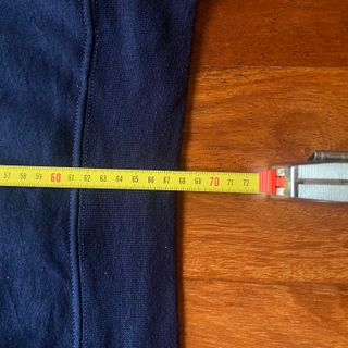 Sudadera Russell Azul Marino Vintage No Capucha L