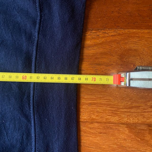 Sudadera Russell Azul Marino Vintage No Capucha L