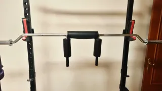 Barra Sentadillas Safety olímpica NUEVA