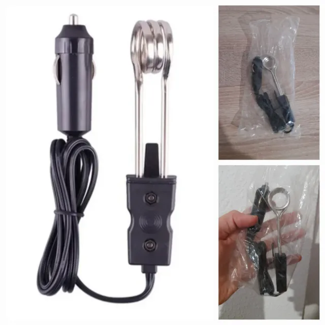 Calentador de líquidos para coche. Mechero inmersi