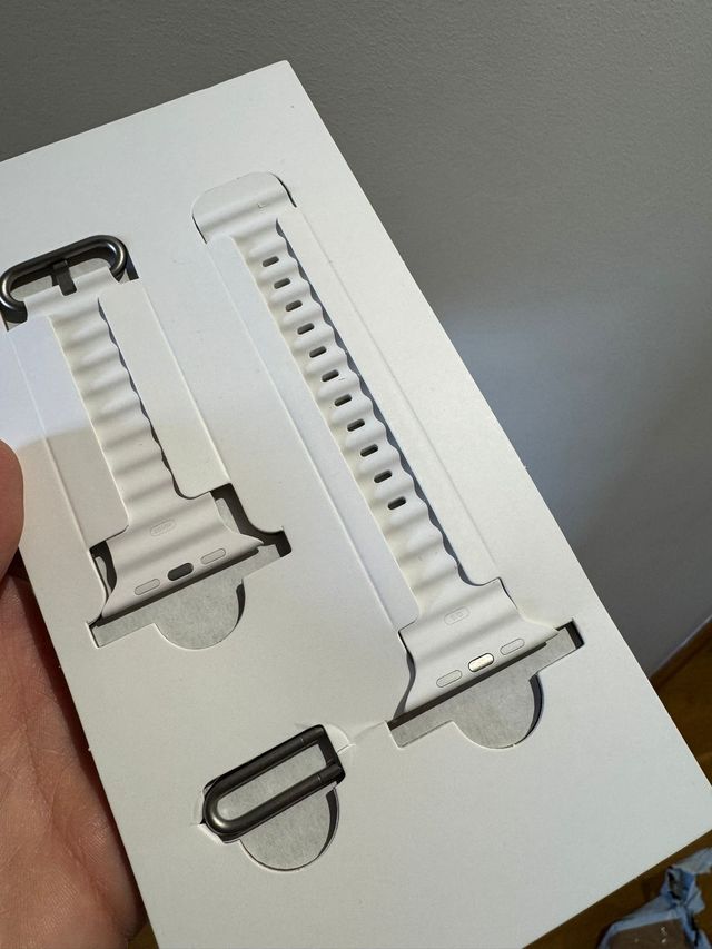 Correa Apple Watch Ultra 49mm Blanca