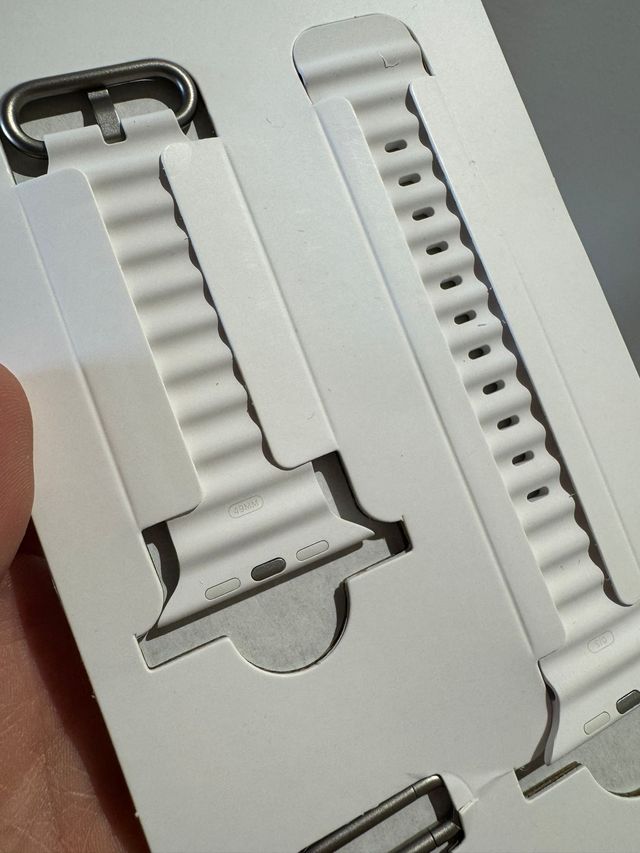 Correa Apple Watch Ultra 49mm Blanca