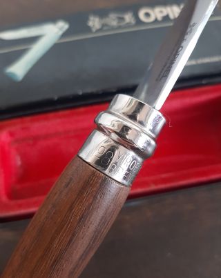 Coltello Opinel n8 Legno Acciaio Inox