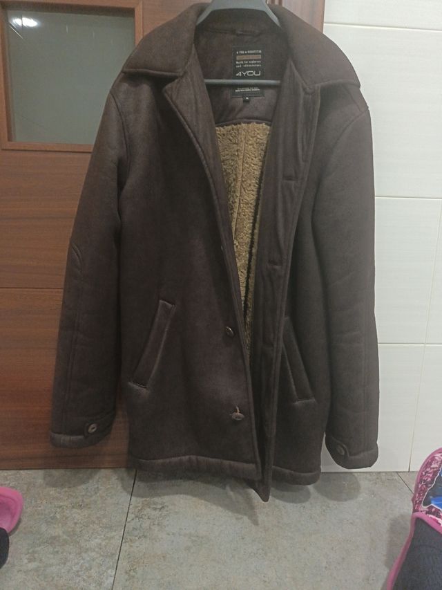 Chaquetón marrón 4YOU Talla M