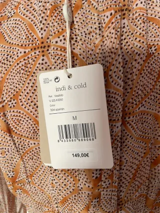 Vestido largo Indi & Cold Talla M nuevo