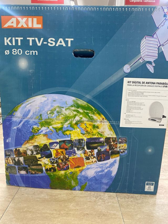 Kit Antena Parabólica AXIL Ø 80 cm