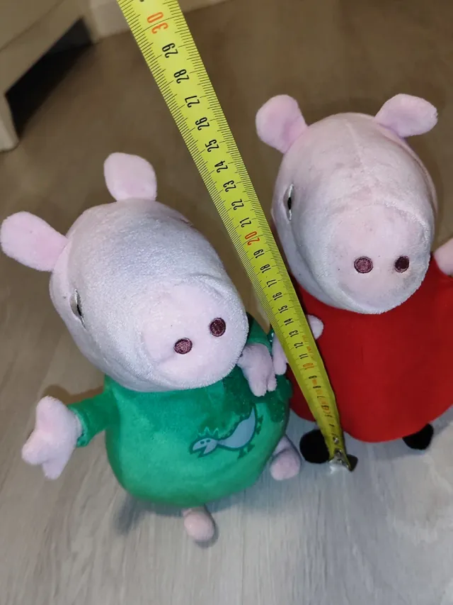 Peluches Peppa Pig: Peppa y George
