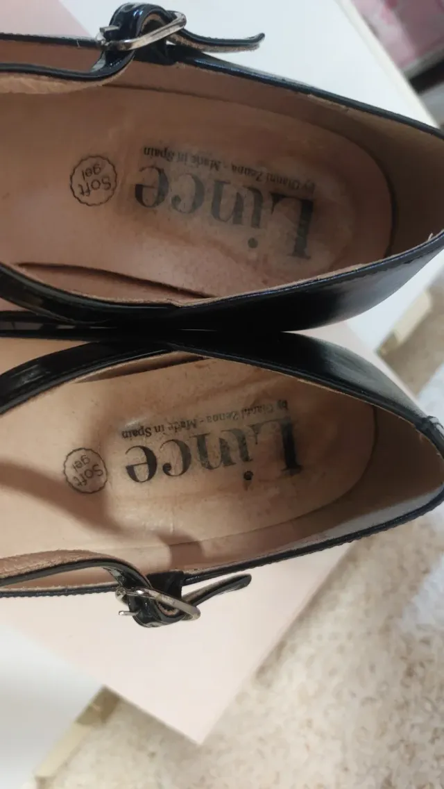 Zapatos tacón mujer Talla 39 negros