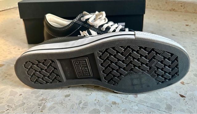 Converse Star Player Piel Negro