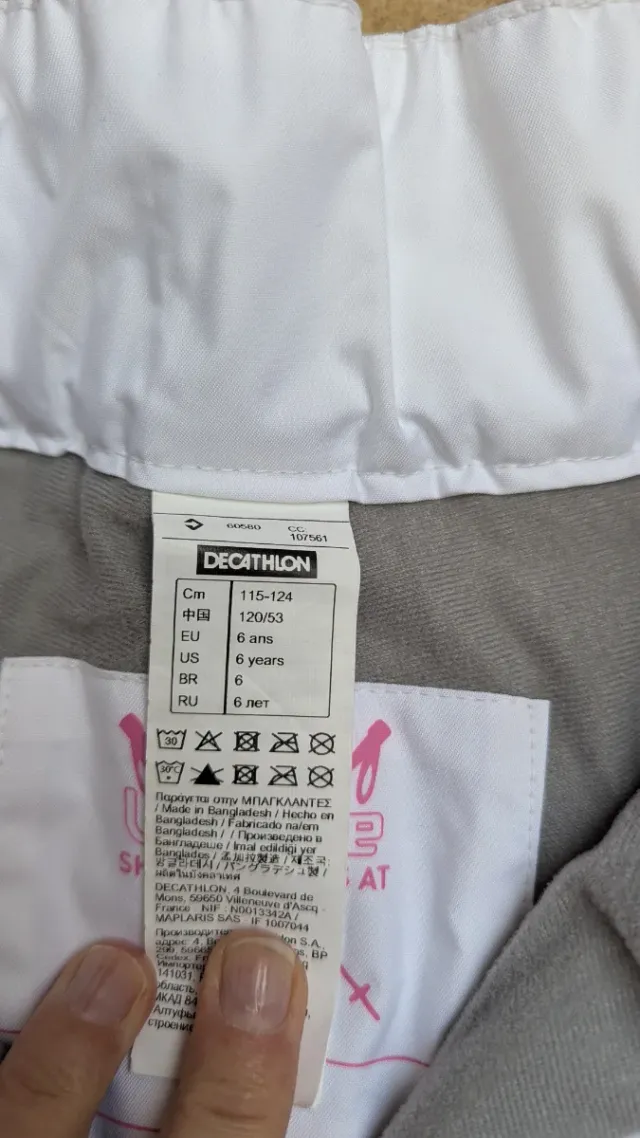 Pantalón nieve niño T6 Wedze