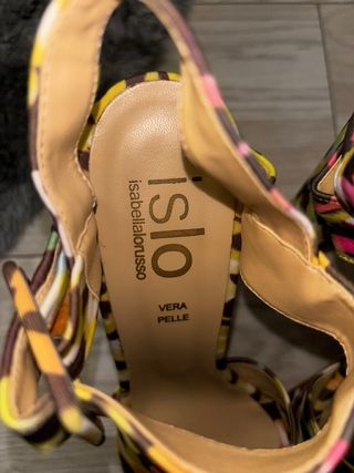 Tacones plataforma leopardo multicolor