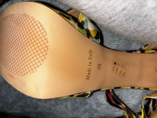 Tacones plataforma leopardo multicolor