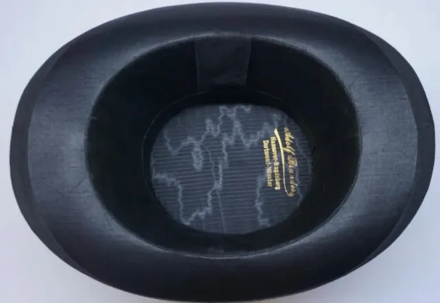 Sombrero de copa antiguo Alemania Seda plegable