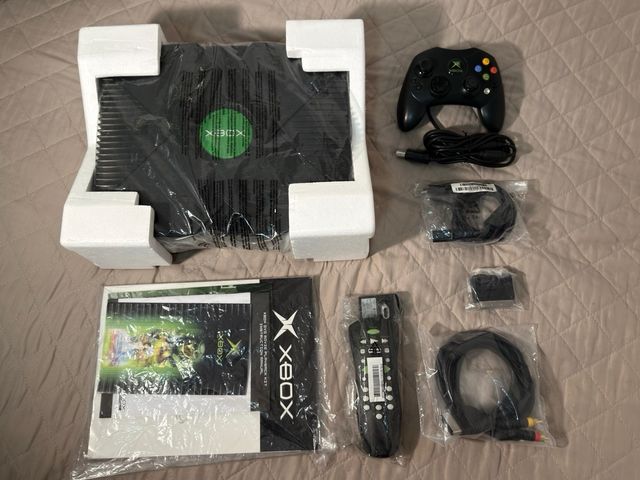 Xbox Clásica Microsoft Negra