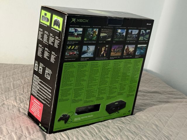 Xbox Clásica Microsoft Negra