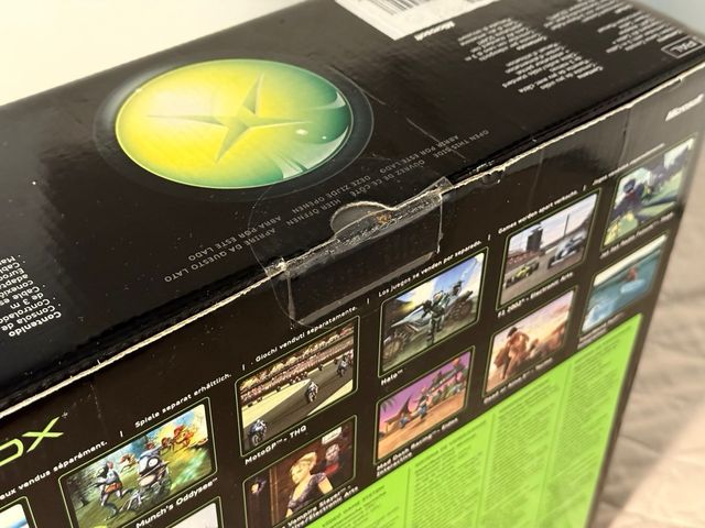 Xbox Clásica Microsoft Negra