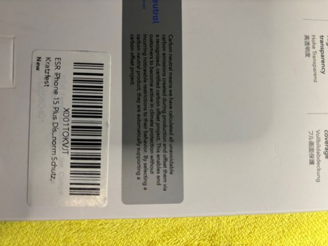 Protector Pantalla iPhone 15 Plus ESR