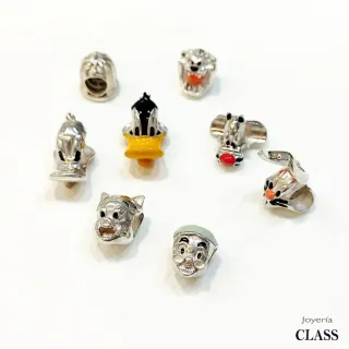 Abalorio Plata y Esmalte Abuela Looney Tunes